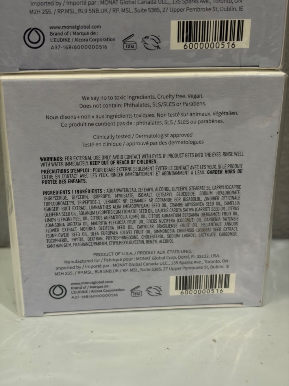 Bundle New 2 Monat Be Balanced Lightweight Moisturizer Renewing Plant Stem Cells - Picture 6 of 6